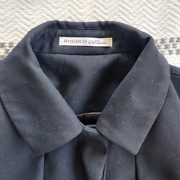 ROCOCO|| LONG WOOL BLEND COAT/JACKET - Picture 3 of 11